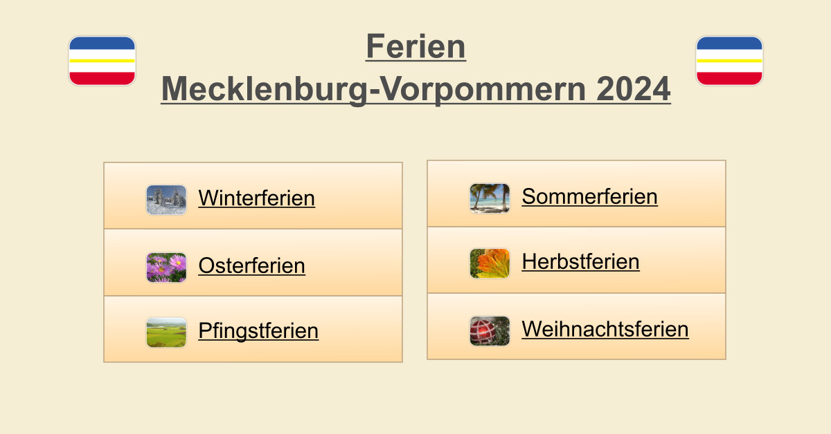 Ferien MV 2024