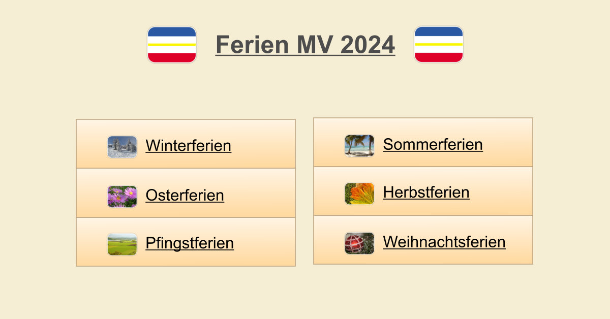 Ferien MV 2024