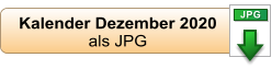 Kalender Dezember 2020  als JPG JPG