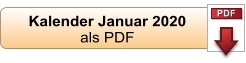 Kalender Januar 2020  als PDF PDF