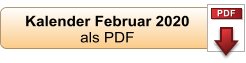 Kalender Februar 2020  als PDF PDF
