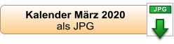 Kalender März 2020  als JPG JPG