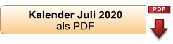 Kalender Juli 2020  als PDF PDF