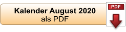 Kalender August 2020  als PDF PDF