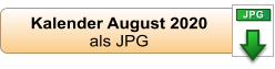 Kalender August 2020  als JPG JPG