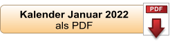 Kalender Januar 2022  als PDF PDF