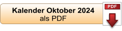 Kalender Oktober 2024  als PDF PDF